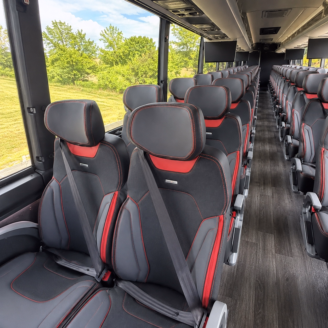 somerville private event transportation onboard seating